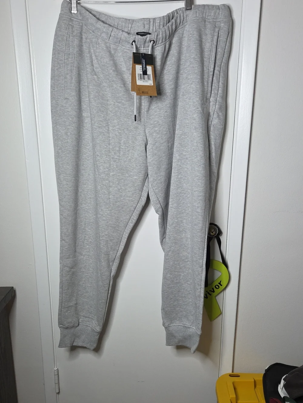The North Face Light Heather Gray Men's Joggers